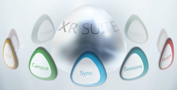 VIVE XR Suite는 ▲VIVE Sync, ▲VIVE Sessions, ▲VIVE Campus, ▲VIVE Social, ▲VIVE Museum 등 5개 주요 애플리케이션으로 이뤄졌다. (출처: HTC)