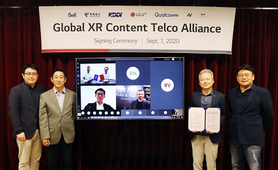 6개국 7개 사업자가 글로벌 XR 산업 육성을 위한 5G 콘텐츠 동맹체 ‘XR 얼라이언스’를 조성한다. (출처: LG유플러스)