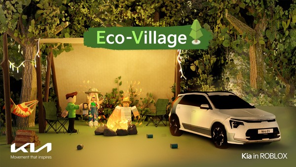 기아가 메타버스 플랫폼 ‘로블록스(Roblox)’에 니로 EV 체험 공간 ‘기아 에코 빌리지(Kia Eco-Village)’를 오픈한다고 7일(화) 밝혔다.